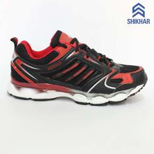 5718 Mesh/Rubber Sports Sneaker Shoes For Men- Black/Red