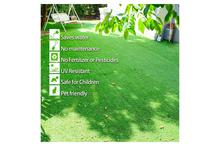 Artificial Grass Carpet Mat for Balcony, Floor, Garden Plastic Turf Artificial Grass 6.5 X 6 ft (Green)