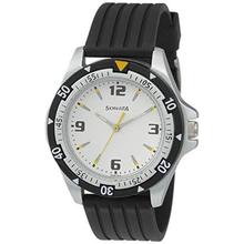 Sonata Super Fibre Analog Black Dial Men's Watch