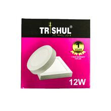 Trishul Panel Light - Conceal - 12watt (Circle)
