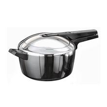 Hawkins Futura Stainless Steel Pressure Cooker (Works On Gas And Induction)- 4 L