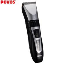 POVOS PW231 Professional Hair Clipper Trimmer Titanium Blade Limit Comb Barber Tools Hair Cutting Machine Shaving Clippers