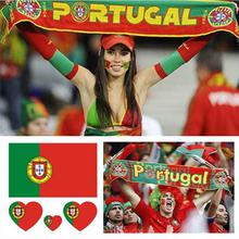 1Pcs Multicolored 2018 World Cup FIFA Portugal National Flag Tattoo Sticker