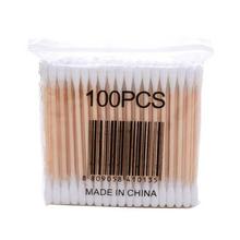 Cotton Buds 100Pcs Plastic Pack