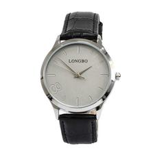 LONGBO Round White Dial Analog Watch - Unisex