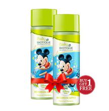 BUY 1 GET 1 FREE Biotique Disney Baby Green Apple Tearproof Shampoo [Mickey 190ml x2]
