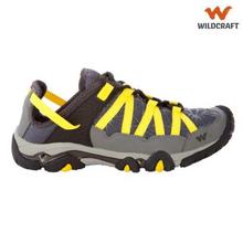 Wildcraft Grey/Yellow Trail Running Shoes For Men