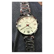 Ultima White Roman Dial Analog Watch For Women