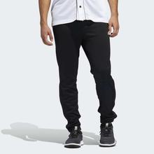 Adidas Black Athletic Snap Pants For Men - DT4871
