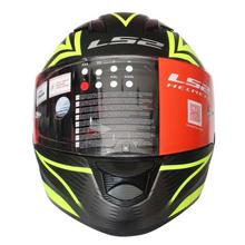 LS2  Stream Evo double Visor Matte Full Helmet -  Black/Neon