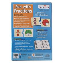 Creative Educational Aids Fun With Fractions Puzzle - Multicolored