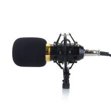 BM-800 Condenser Microphone Sound Recording Dynamic + Mic Shock Mount