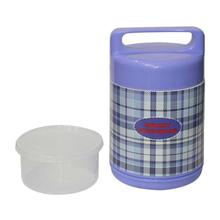 Checkered Two Layered Lunch Box - 680ml