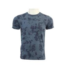 Pepe Jeans Blue Camo Combat Printed Round Neck Cotton T-Shirt For Men - (PM505894551)