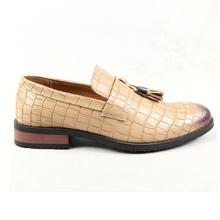 Leather Shoes For Men Cream Color