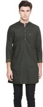 Peter England Men’s Straight Kurta – Green