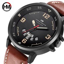 2018 Top Luxury Brand Watches men Week Display reloj Leather