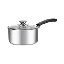 CG 14cm 1.4Ltr Sauce Pan With Glass Lid CGSS14BSGL02