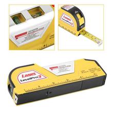 Laser Level Horizontal Vertical Line Measure Measuring Tape Ruler Distance Meter