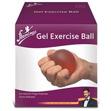 Flamingo Gel Exercise Ball For Wrist Muscles Strengthening And Stress Relief