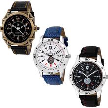 7900-Gents Exclusive (Casual+PartyWear+Formal) Designer Combo Watch  -