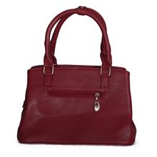 Maroon Red PU Leather Women Shoulder & Crossbody Bag