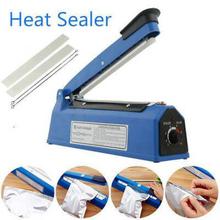 8″ Impulse Heat Sealer 200mm Electric Plastic Tubing Poly Bag Sealing Machine