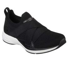 Skechers Black Bobs Sport Clique Slip On Shoes For Women - 32725-BLK