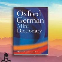 Oxford German Mini Dictionary (Old And Rare) -