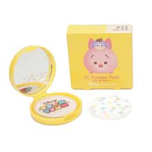 Cc Powder Pact Spf40 Pa+++ 4.5 gm Cathy Doll Disney Tsum Tsum #21 Light Beige (Piglet)