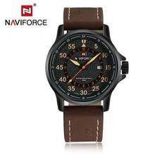 NaviForce 9076 Date Function Analog Watch For Men -Black