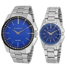 Laurels Analogue Blue Dial Men'S And Women'S Watch Lo-Agst-0307C