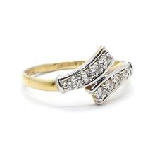 Yellow Solid Gold Women Diamond Ring -14 Carat Gold (DRG2567)