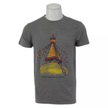 Bastra Swayambhu Printed Casual T-Shirt For Men -White