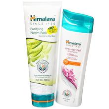 Himalaya Purifying Neem Face Pack, 100 gm (Free Anti Hairfall Shampoo)