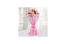 Endearing Pink Roses Bouquet