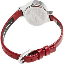 Fastrack Red Leather Strap Analog Watch – 6015SL01