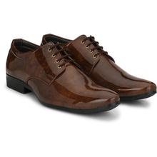 MILESWALKER Lace Up For Men  (Brown)