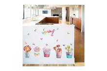 Spring Flowers Wall Decor Sticker