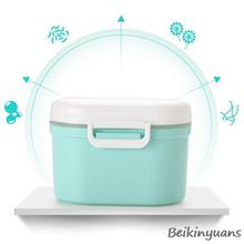 Baby milk powder container portable food baby sealed baby milk powder box portable children food storage box