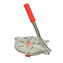 Affix Stainless Steel Chapati (Roti) Press Jumbo - Red