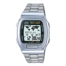 Q&Q Mmw1P311Y Silver Strap Digital Watch For Men