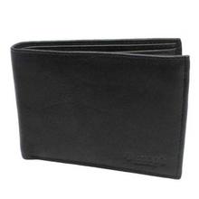 Black Bi-Fold Solid Wallet For Men