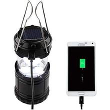 Dehmy Solar Emergency LED Light Lantern with USB Mobile