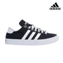 Adidas Black/White Courtvantage Canvas Shoes For Men - S79302