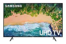 Samsung 55NU7100 Flat 55” 4K UHD 7 Series Smart TV - Black