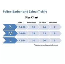 Police F351 Body Size Cotton T-Shirt For Men- Top Dyed