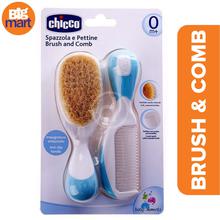 Chicco Brush And Comb Blue 0M+