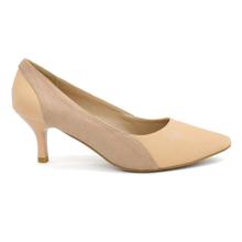 DMK Light Pink Pointed Pump Heel Shoes For Women - 98686