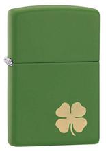 Matte Clover Zippo Lighter 21032